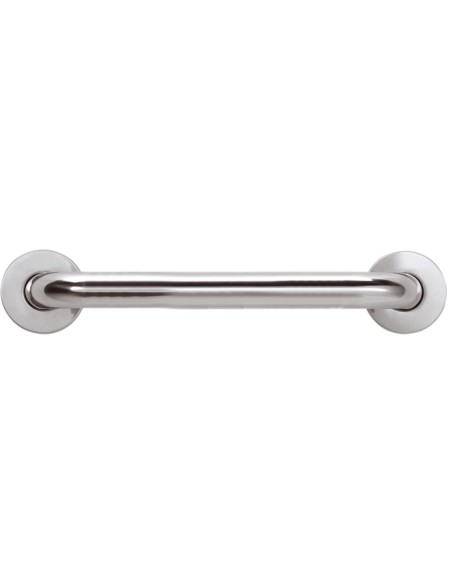 Barre fixe en ACIER INOXYDABLE AISI 304 satiné 600  mm