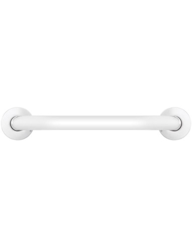 Barre fixe en ACIER blanc, 800 mm