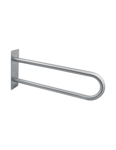 Barre fixe en ACIER INOXYDABLE AISI 304 satiiné 650  mm