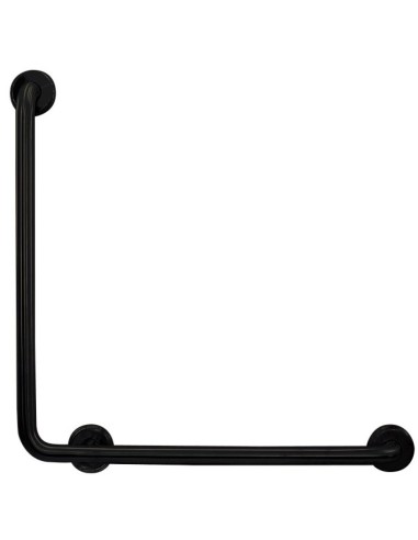 Barre fixe pour douche, en ACIER INOXYDABLE AISI 3 04 noir mate