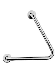 Barre fixe en ACIER INOXYDABLE AISI 304 brillant 6 0°