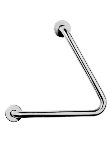 Barre fixe en ACIER INOXYDABLE AISI 304 brillant 6 0°