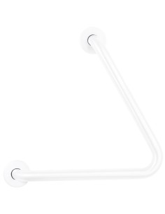 Barre fixe en ACIER INOXYDABLE AISI 304 blanc 60°