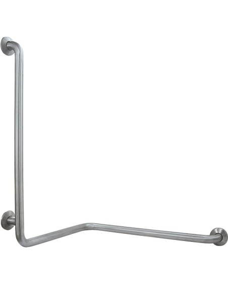 Barre fixe douche en ACIER INOXYDABLE AISI 304 sat iné 3 cotés