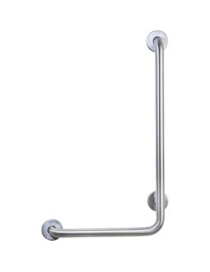 Barre fixe en ACIER INOXYDABLE AISI 304 brillant 9 0°