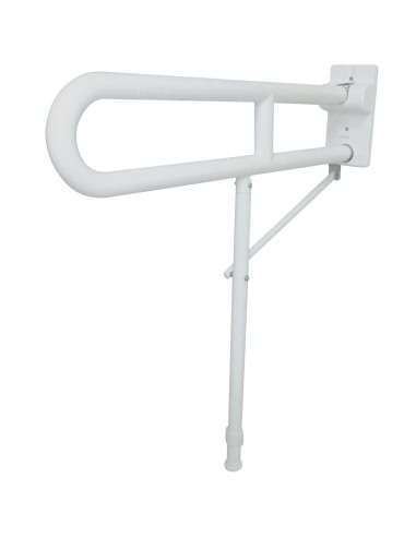 Serie NYLON - Barre rabattable 800 mm support au s ol