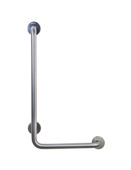 Barre fixe en ACIER INOXYDABLE AISI 304 brillant 9 0°