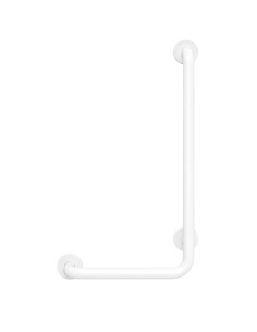 Barre fixe en ACIER INOXYDABLE AISI 304 blanc 90°