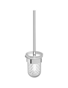 Série SANTORINI - Brosse de toilette (WC) laiton c hromé brillant