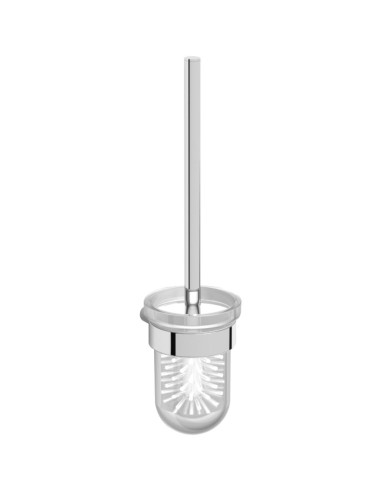 Série SANTORINI - Brosse de toilette (WC) laiton c hromé brillant