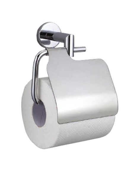 Série LINE - Porte-rouleau papier toilette (WC)  e n ZAMAC satiné