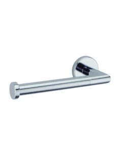 Série LINE - Porte-rouleaux de réserve papier toil ette (WC) en ZAMAC brillant