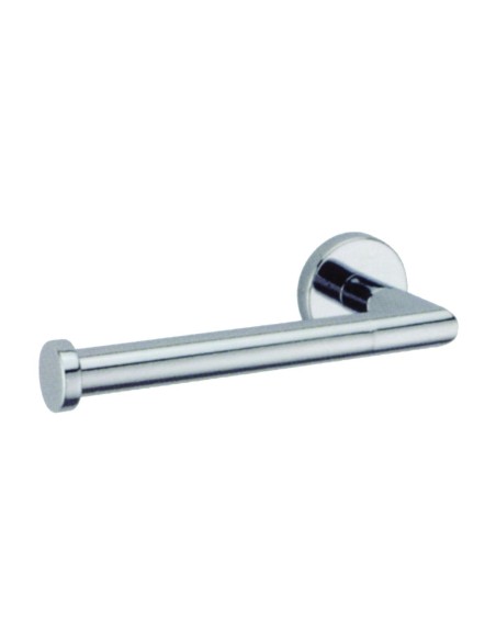 Série LINE - Porte-rouleaux de réserve papier toil ette (WC) en ZAMAC brillant