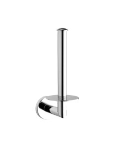 Série LINE - Porte-rouleau papier toilette de rése rve en ZAMAC brillant