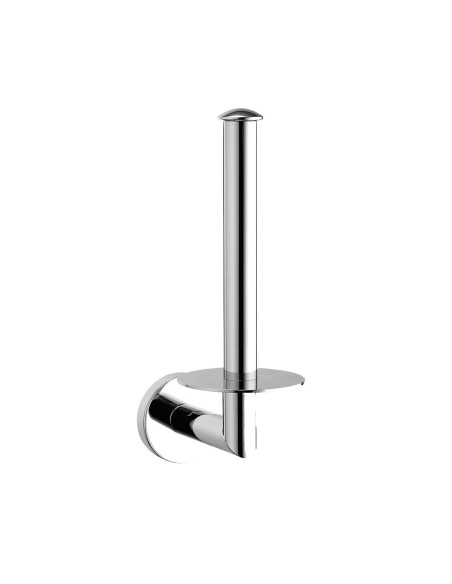 Série LINE - Porte-rouleau papier toilette de rése rve en ZAMAC brillant