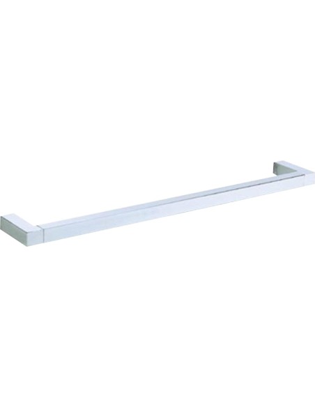 Porte-serviette laiton chromé brillant