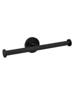 Série NIZA NOIR - Porte-papier hygiénique acier inoxydable AISI 304