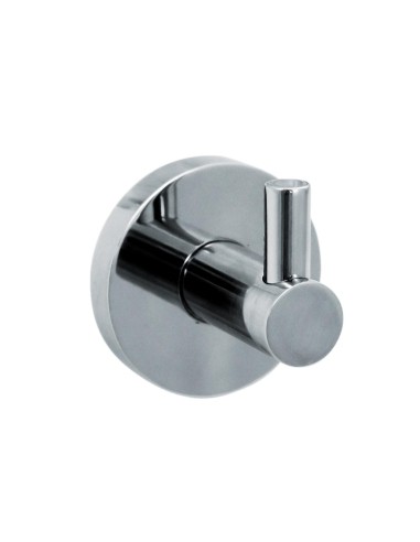 Serie NIZA BRILLANT - Patère en ACIER INOXYDABLE A ISI 304