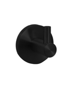 Serie NIZA NOIR - Patère en ACIER INOXYDABLE AISI  304