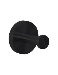 Série NIZA NOIR - Patère en ACIER INOXYDABLE AISI  304 noir