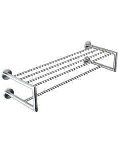 Série NIZA SATINÉ - Porte-serviette en ACIER INOXY DABLE AISI 304