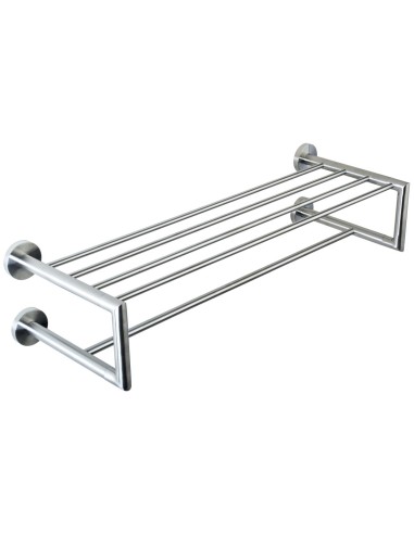 Série NIZA SATINÉ - Porte-serviette en ACIER INOXY DABLE AISI 304