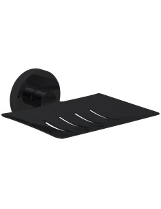 Série NIZA NOIR - Porte-savon en ACIER INOXYDABLE  AISI 304