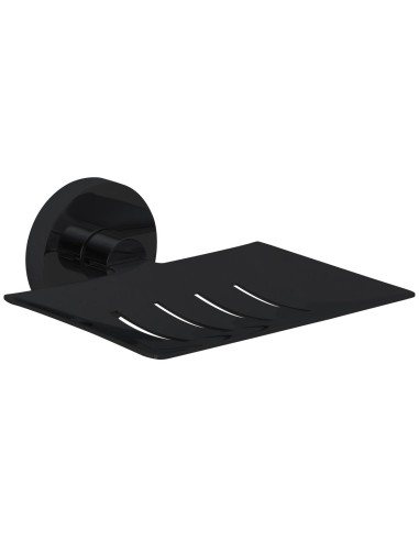 Série NIZA NOIR - Porte-savon en ACIER INOXYDABLE  AISI 304