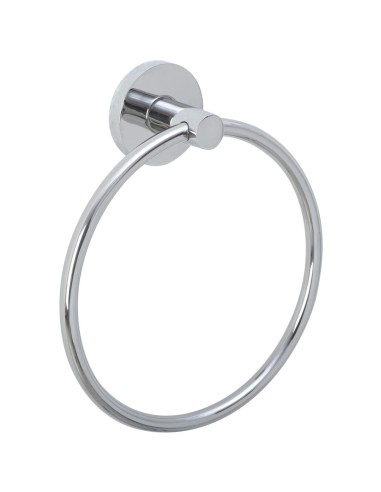 Série NIZA BRILLANT - Anneau porte-serviette en AC IER INOXYDABLE AISI 304