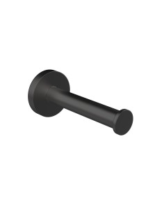 Série NIZA NOIR - Porte-rouleau papier toilette (W C) en ACIER INOXYDABLE AISI 304