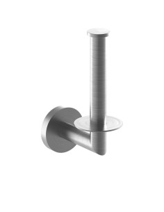 Série NIZA SATINÉ - Porte-rouleau papier toilette  (WC) de réserve en ACIER INOXYDABLE AISI  304