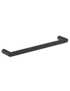 Série VERONA NOIR - Porte-serviette en ACIER INOXY DABLE AISI 304