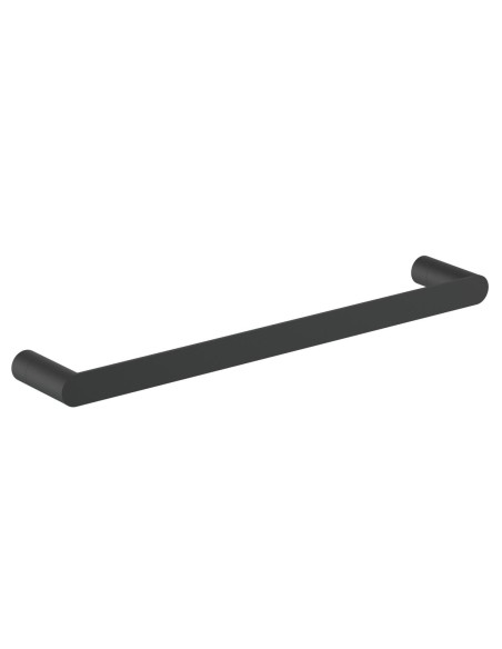 Série VERONA NOIR - Porte-serviette en ACIER INOXY DABLE AISI 304