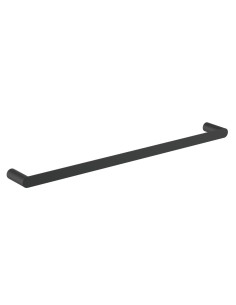 Série VERONA NOIR - Porte-serviette en ACIER INOXY DABLE AISI 304