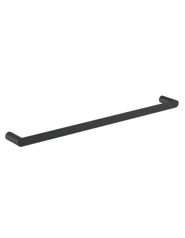 Série VERONA NOIR - Porte-serviette en ACIER INOXY DABLE AISI 304