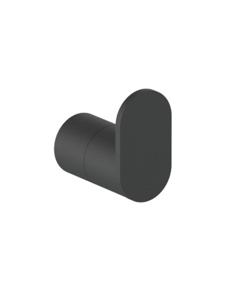 Série VERONA NOIR - Patère en ACIER INOXYDABLE AIS I 304