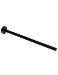 Porte-serviette perpendiculaire en ACIER INOXYDABL E AISI 304 noir