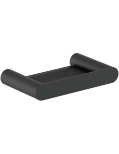 Série VERONA NOIR - Porte-savon en ACIER INOXYDABL E AISI 304