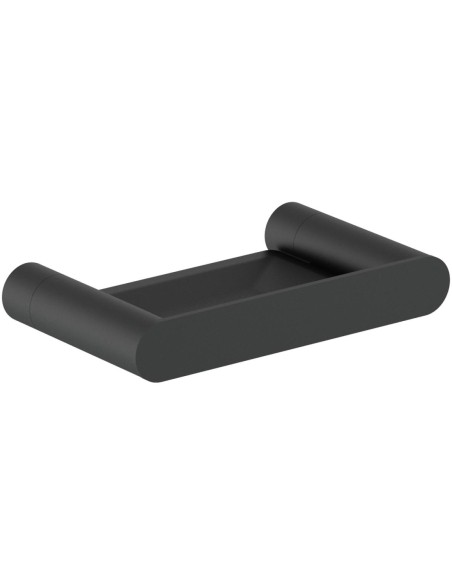 Série VERONA NOIR - Porte-savon en ACIER INOXYDABL E AISI 304