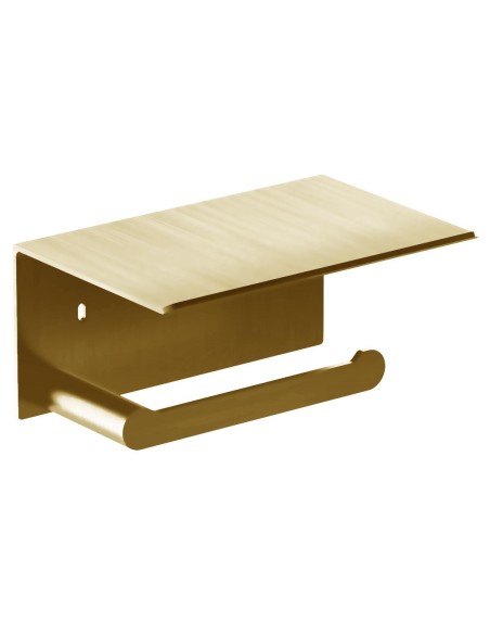 Série VERONA OR SATINÉ - Porte-rouleau papier hygiénique acier inoxydable AISI 304 PVD
