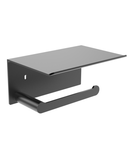 Série VERONA GUN METAL - Porte-papier hygiénique acier inoxydable AISI 304 PVD