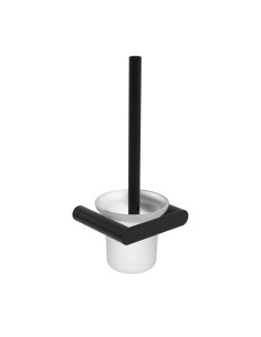 Série VERONA NOIR - Brosse de toilette (WC), en AC IER INOXYDABLE AISI 304