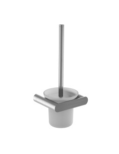 Série VERONA SATINÉ - Brosse de toilette (WC), en  ACIER INOXYDABLE AISI 304