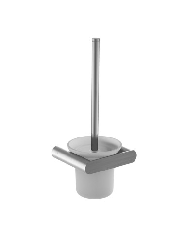 Série VERONA SATINÉ - Brosse de toilette (WC), en  ACIER INOXYDABLE AISI 304