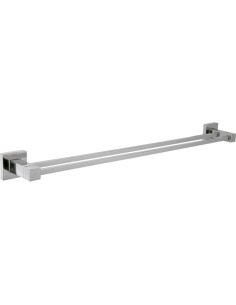 Série BARCELONA - Porte-serviette en ACIER INOXYDA BLE AISI 304 brillant