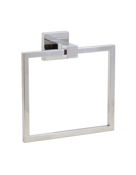 Série BARCELONE - Anneau porte-serviettes acier inoxydable AISI 304 brillant