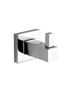 Série BARCELONA - Patère en ACIER INOXYDABLE AISI  304 brillant