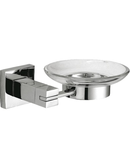 Série BARCELONA - Porte-savon en ACIER INOXYDABLE  AISI 304 brillant