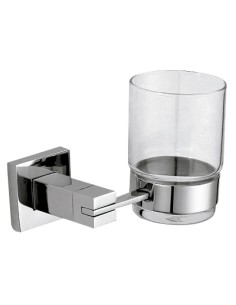 Série BARCELONA - Porte-brosse à dents et support  en ACIER INOXYDABLE AISI 304 brillant