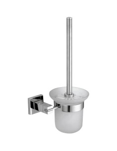 Série BARCELONA - Porte-brosse en ACIER INOXYDABLE  AISI 304 brillant